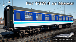 Mark 1 TSO - Unbranded Regional Railways