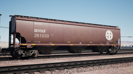 BNSF Heritage Hopper Reskin