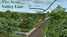 (Desiro2019) The Arun Valley Line : Three Bridges to Bognor Regis
