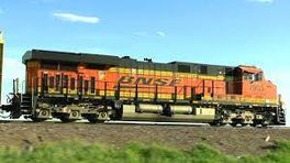 SS BNSF ES44AC Raised Letter K5HL