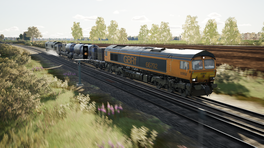 RHTT 66 in GBRF Blue/Amber Livery  Heavily Weathered.