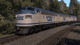 CSX F7A/B no.116/117 'Stripe' (CRR F7A/B Livery)