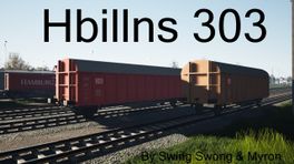 Hbillns 303 Freight Wagon (Weathering)