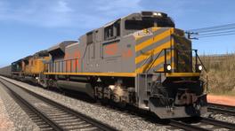 SAR SD70ACS '4025' (SMH SD70 Livery)