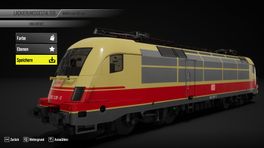 DB182 228-3 in der TEE new lackierung 