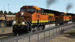 [TASH][GE ET44C4 BNSF]Hobart Yard to San Diego - Scenario For Pacific Surfliner Route