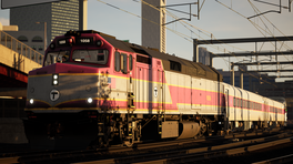 MBTA F40PH Old Livery (BPE & BOW)
