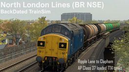 Ripple Lane to Clapham (Factory Jn) - AP Class 37 Loaded Tanks - BR Blue