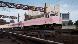 MBTA EMD F40PH original paint 