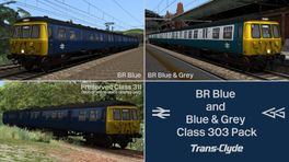 BR Blue and Blue & Grey Class 303 Pack