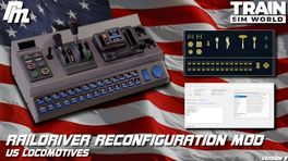 RailDriver Reconfiguration Mod - US Locomotives