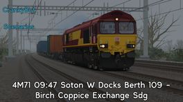 [CB] 4M71 09:47 Soton W Docks Berth 109 - Birch Coppice Exchange Sdg