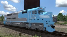 SDP40F BNSF 6976 - Preservation Condition