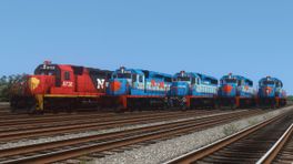 Nacionales de México/Ferrocarriles Nacionales de México SD40-2 Pack