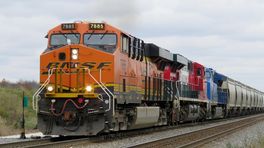 SS Raised letter K5HLB For the BNSF ES44AC