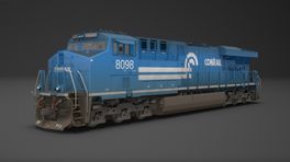 Norfolk Southern ES44AC Heritage Unit 8098 in Conrail Livery