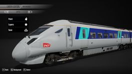 class 395 TGV atlantique livery