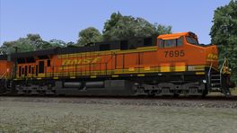 BNSF ES44DC (Gold Swoosh)