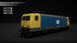 BR 143 DCZ in BR Blue