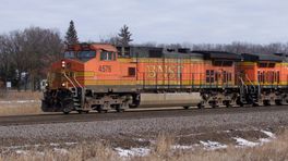 SS BNSF ES44DC 4576 Raised Letter K5HL Flat #4 