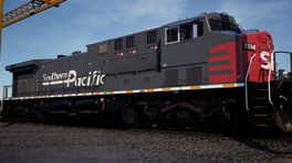 AC4400CW Southern Pacific Speed Lettering