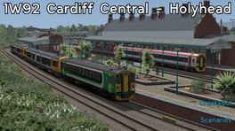 [CB] 1W92 09:22 Cardiff Central - Holyhead