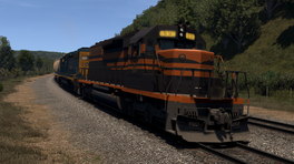 KNR 6200series '6351' (EXP SD40 Livery)
