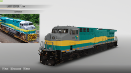 AC4400CW in Vale (Brazilian mining company) livery