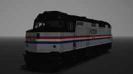 F40PH-3C Amtrak phase III livery