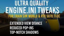 TSW6 - RTX5070 TI OC - Engine.ini – Ultra Quality Preset