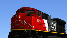 Retextured EMD SD70M-2 Canadian National