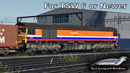 66596 - Freightliner Orange/CMA CGM