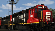 Trurail Simulations EMD GP40 and 4750 Adriana County [TSC Archives Collection]