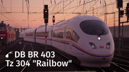 iR | DB BR 403 - Tz 304 "Railbow/München" Repaint