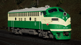 China Railway NY1-0001 "Weixing" livery for CRR F7A
