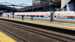 Amfleet I Amtrak Phase II Livery Pack