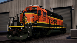 BNSF H1 SD40-2 Separate Skin