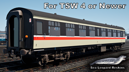 Mark 1 TSO - Unbranded Intercity Swallow
