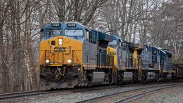 CSX ET44AH SS Raised Letter K5HL