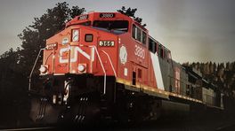 CN 100th anniversary ES44AC