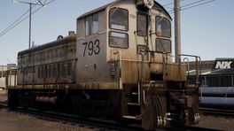 TSW1 Weathered Amtrak SW1000R