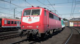 DB BR 111  111 062-6 in Orient Red (Orientrot) Reskin (SHB)