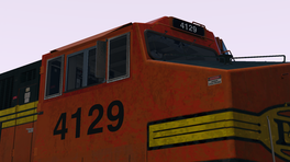 4k BNSF Number Set