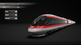 ICE 3 in  rot schwarz rot