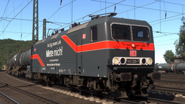DB Gebrauchtzug 143 326-7 'Miete mich!' (DCZ BR143 Livery)