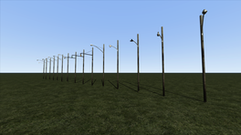 BDW Streetlight Pack #2 (Wooden)