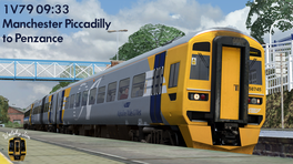 (WJ) 1V79 0933 Manchester Piccadilly to Penzance (Part 1)
