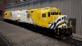 GTA5 Go Loco Railroad skin for GP38-2