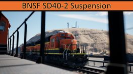 CJP BNSF SD40-2 Suspension