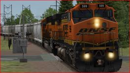 BNSF Wabtec AC44C4M #599